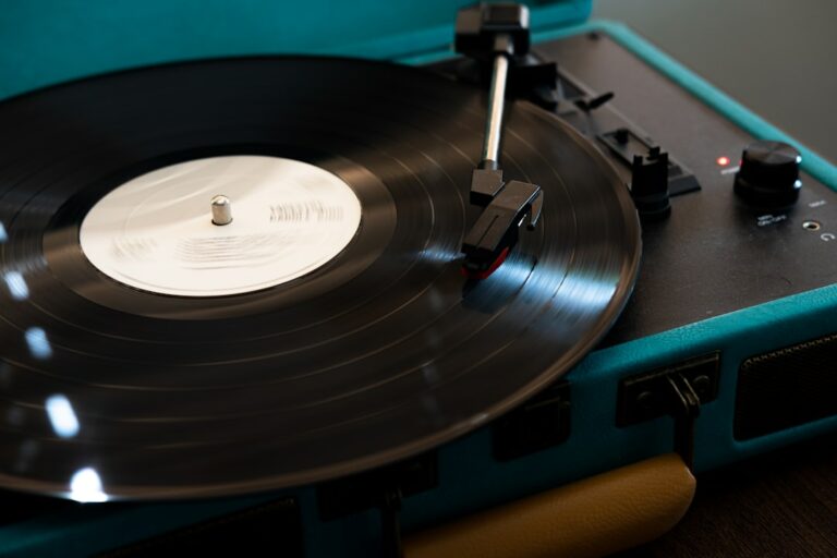 Photo Vinyl record player